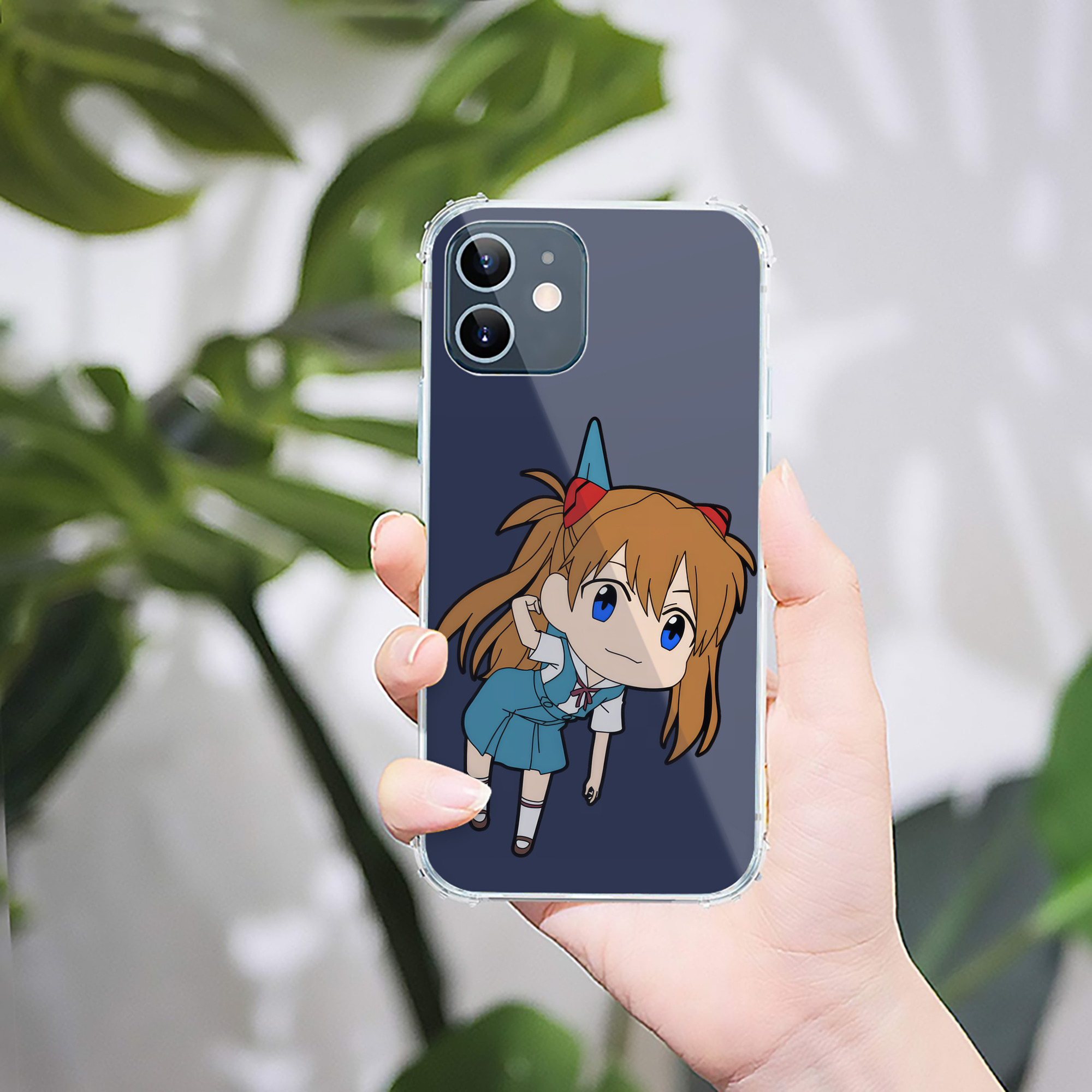 （画像用） EVA 新世紀エヴァンゲリオン 【iPhone 12シリーズ対応】透明スマホケース（クリアソフトケース）